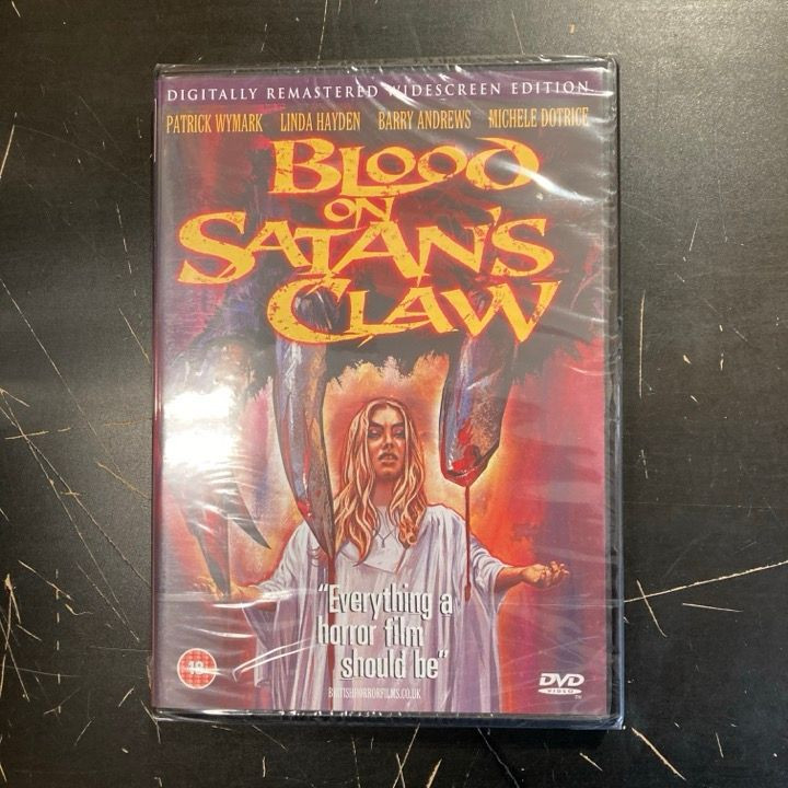 Blood On Satan's Claw DVD (avaamaton) -kauhu- (ei suomenkielistä tekstitystä)